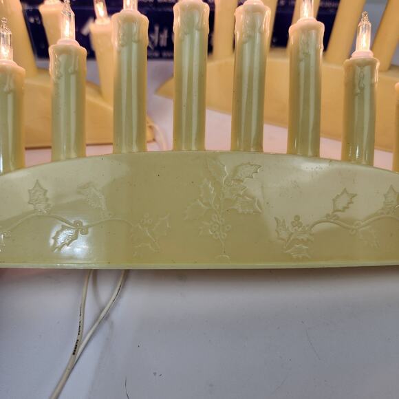 3 JOYBRITE Christmas Mini 10 Light Candoliers for Window Sills Original Boxes - Picture 8 of 8